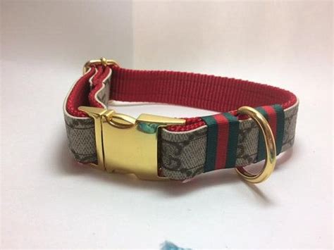 gucci pet collar replica|extra small designer dog collars.